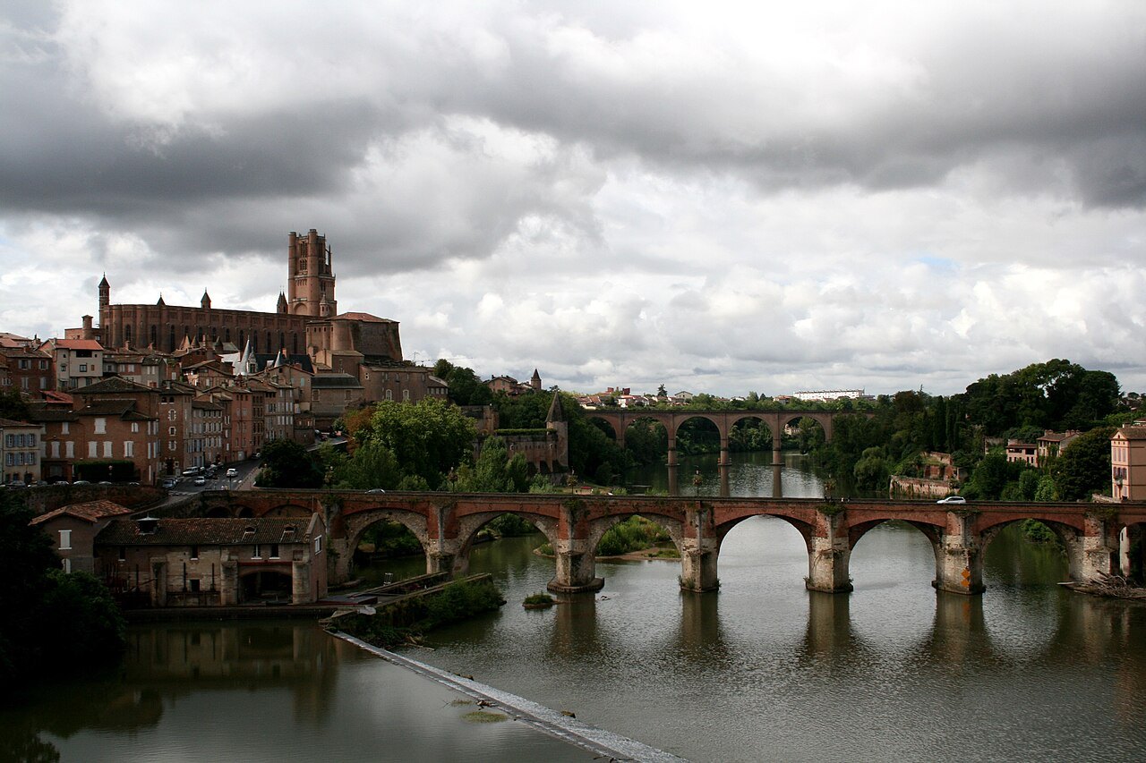 Vue sur Albi et le Tarn