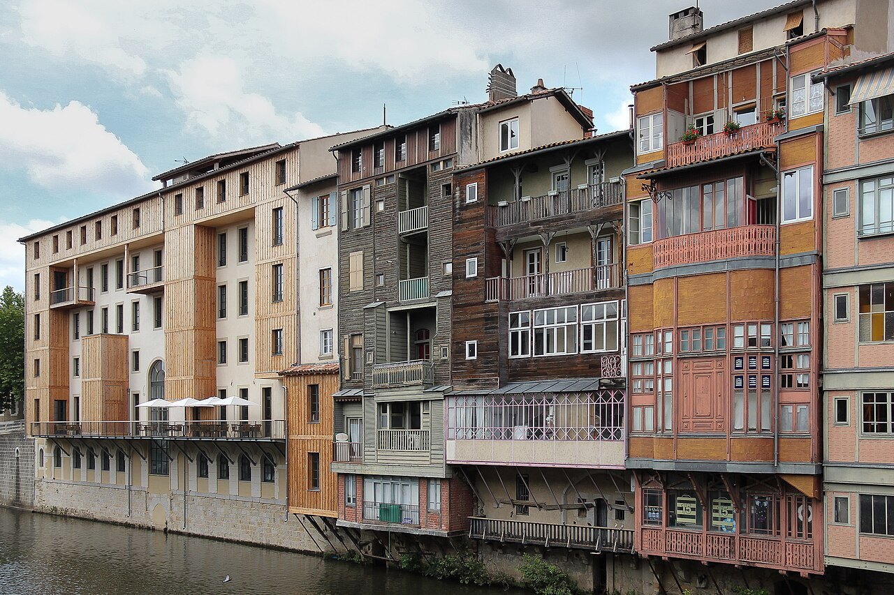 Maisons sur l’Agout à Castres